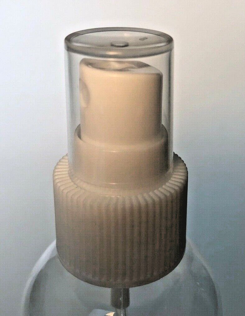 24/410 black natural or white plastic fine mist sprayers with caps