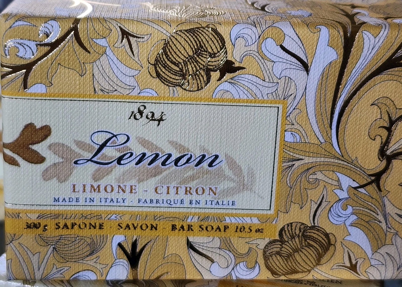 Saponerie Mario Fissi Lemon Citron Fine Milled Italian Soap