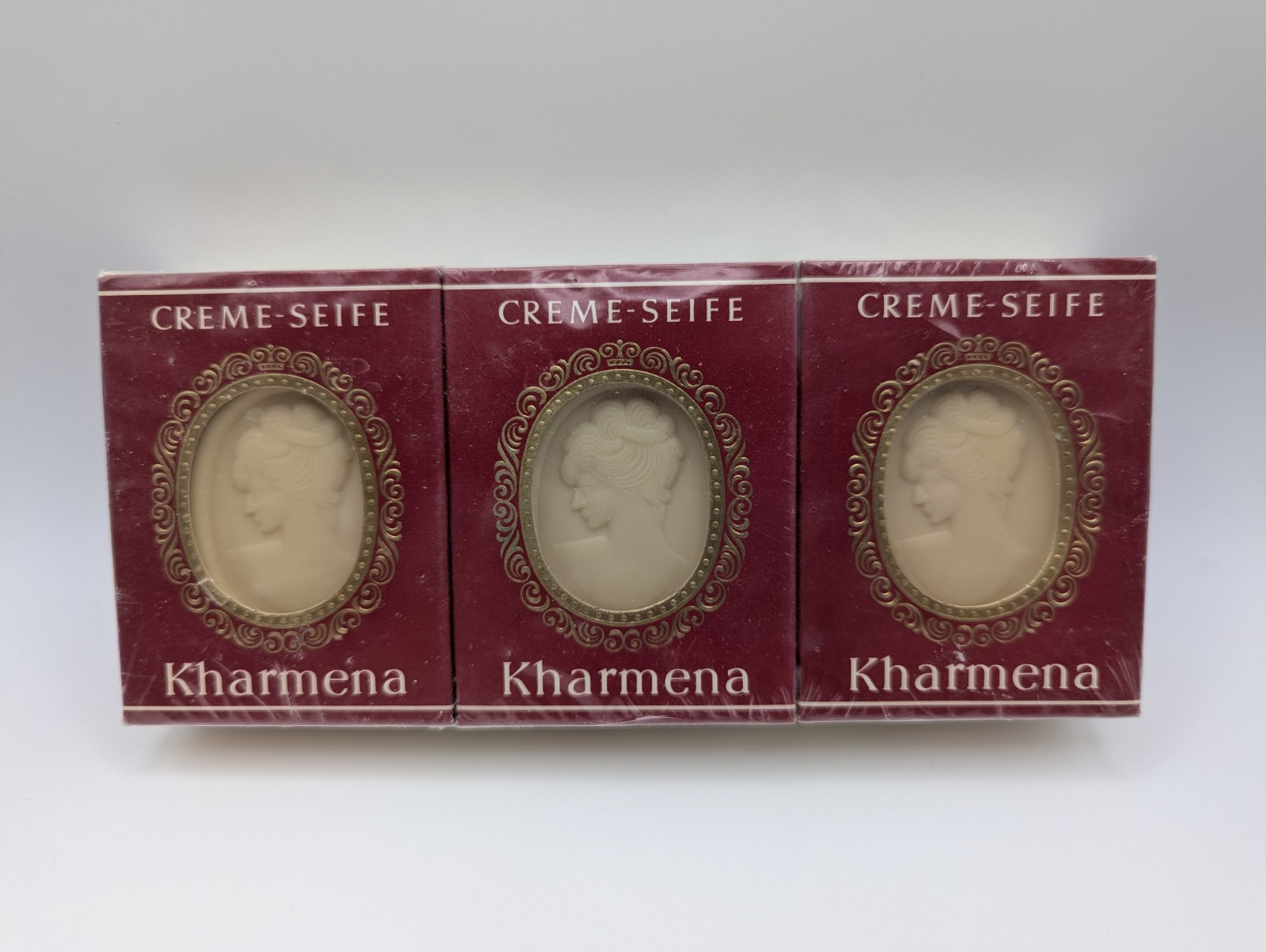 Creme-Seife Kharmena Soap Puhl & Co. Berlin 125g each Savon-Creme 3 BOXES SEALED