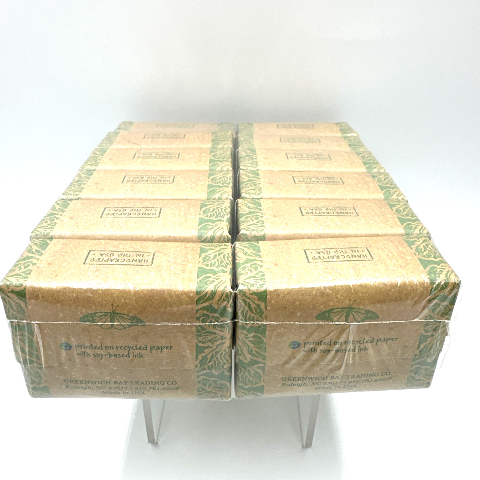 Greenwich Bay Cucumber + Mint Exfoliating Soap Lot Of 12 Bars/2.0 oz Each