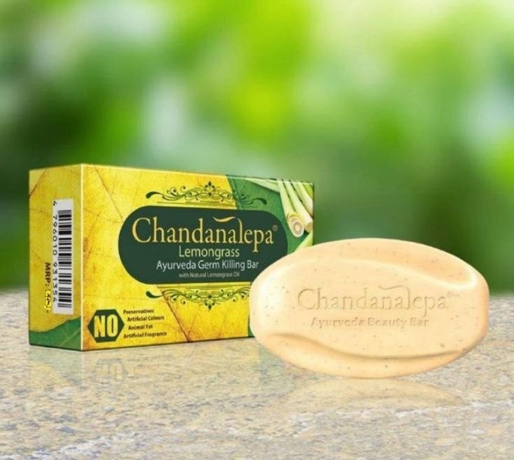 Ayurvedic Beauty Soap – 100g | Cinnamon, Lemongrass, Tree Turmeric, Neem
