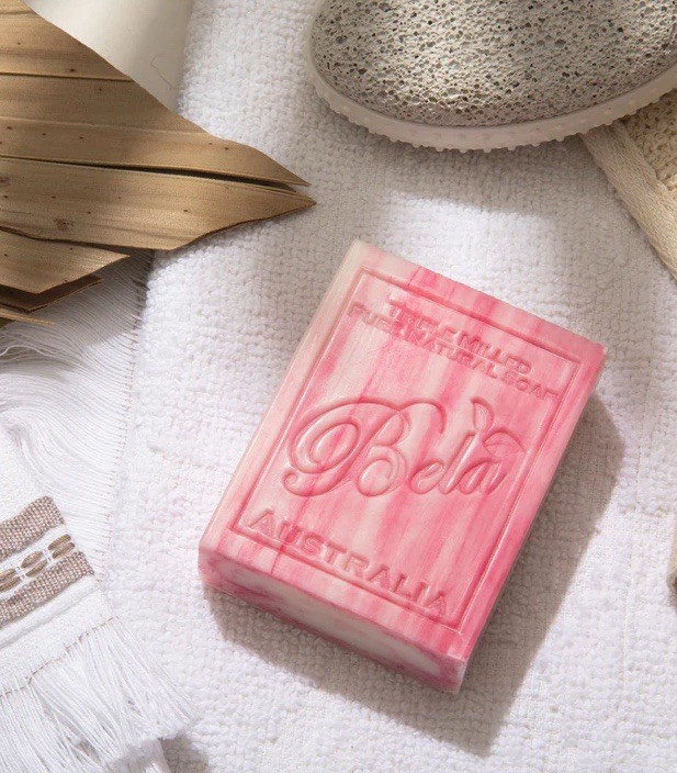 Bela Evening Jasmine Parfum Nat. Organic Plant-Based Bar Soap Made In Australia