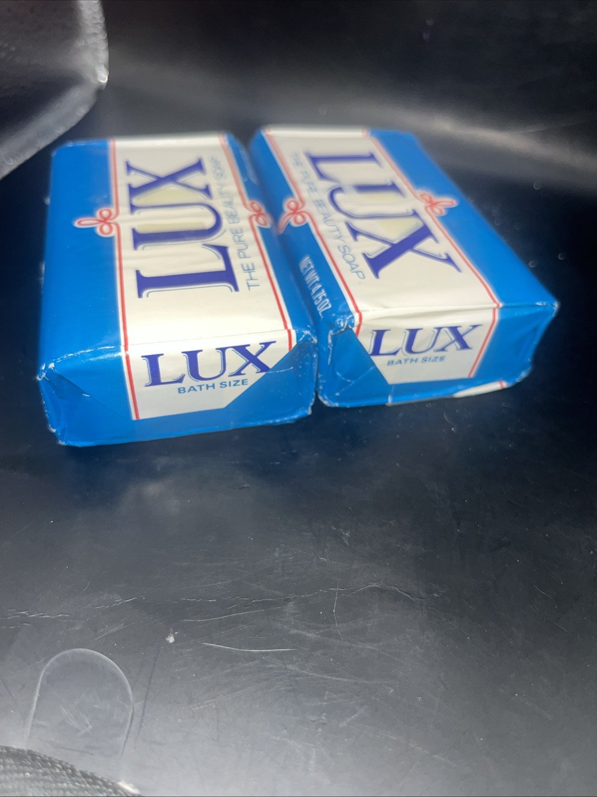 Vintage Lux The Pure Beauty Bar Soap 4.75 Oz (2 Bars) NOS Bath Size