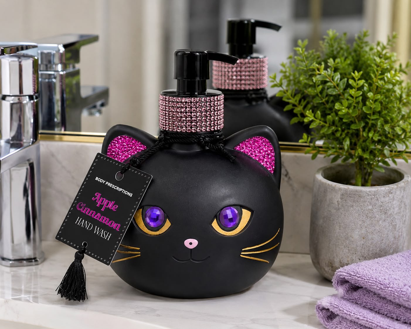 Body Prescriptions Apple Cinnamon Hand Wash – Cat Design