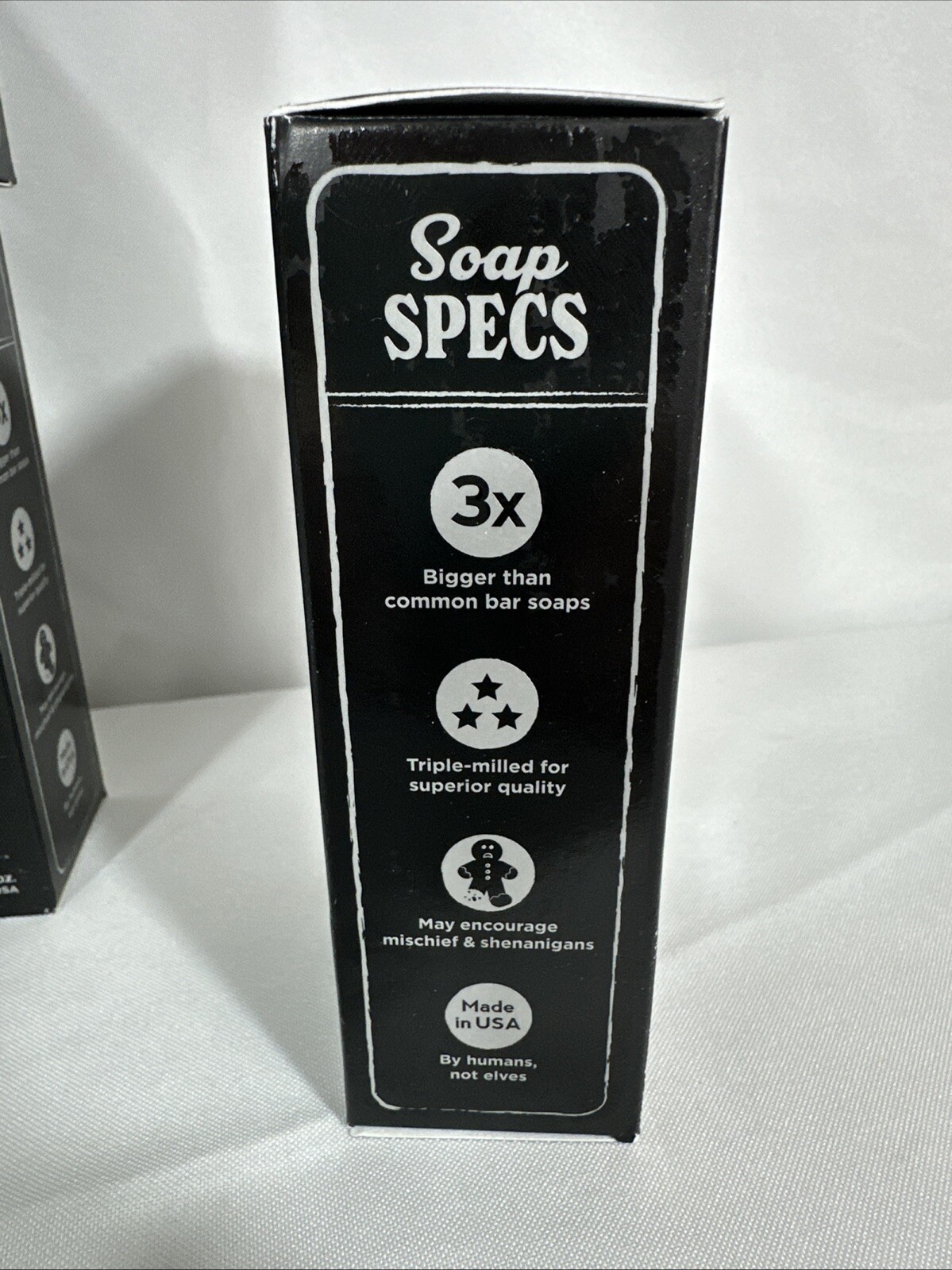 4 Duke Cannon Supply Co. Big Ass Lump of Coal Activated Charcoal Soap 10 oz ea