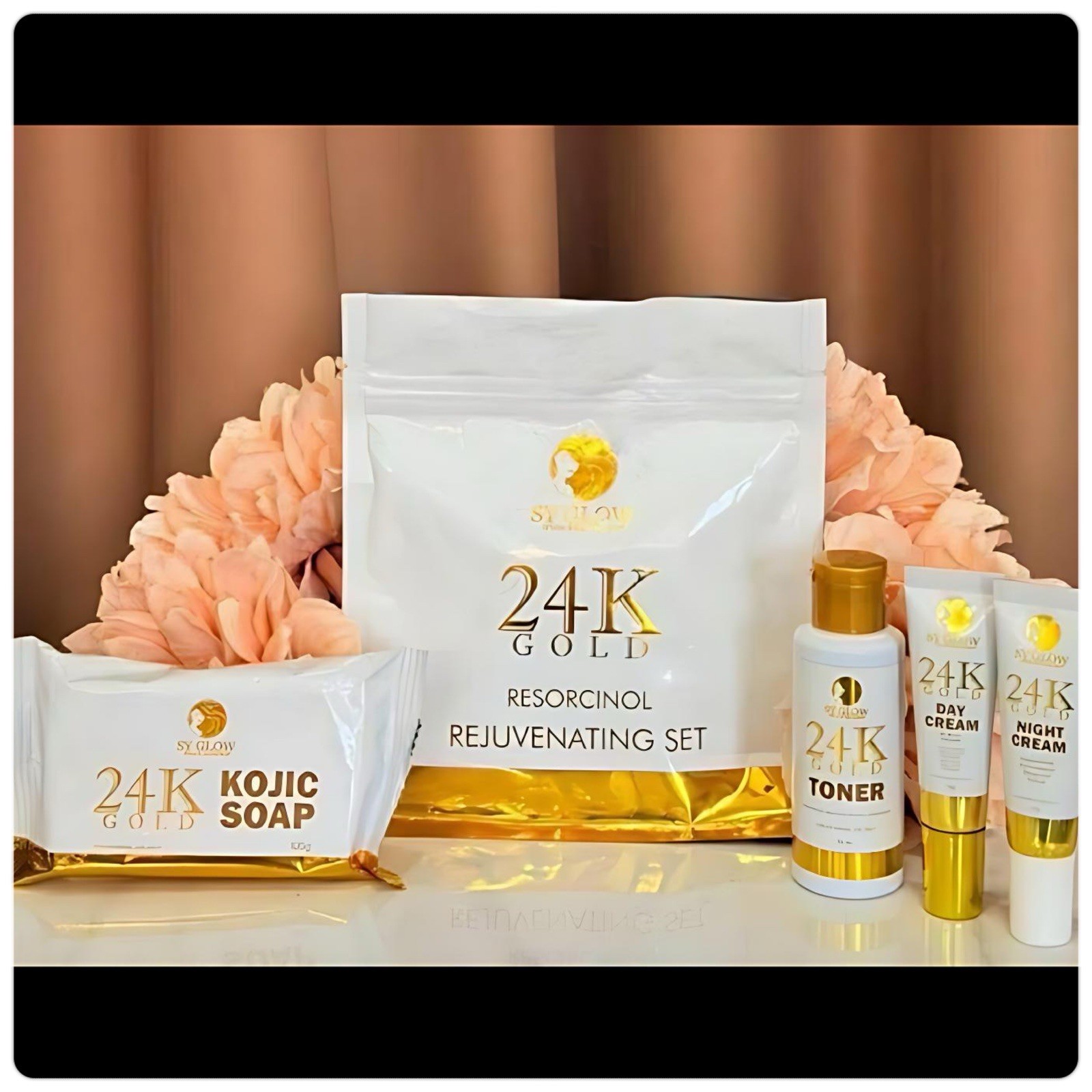 SY Glow 24k Gold Resorcinol Rejuvenating Set