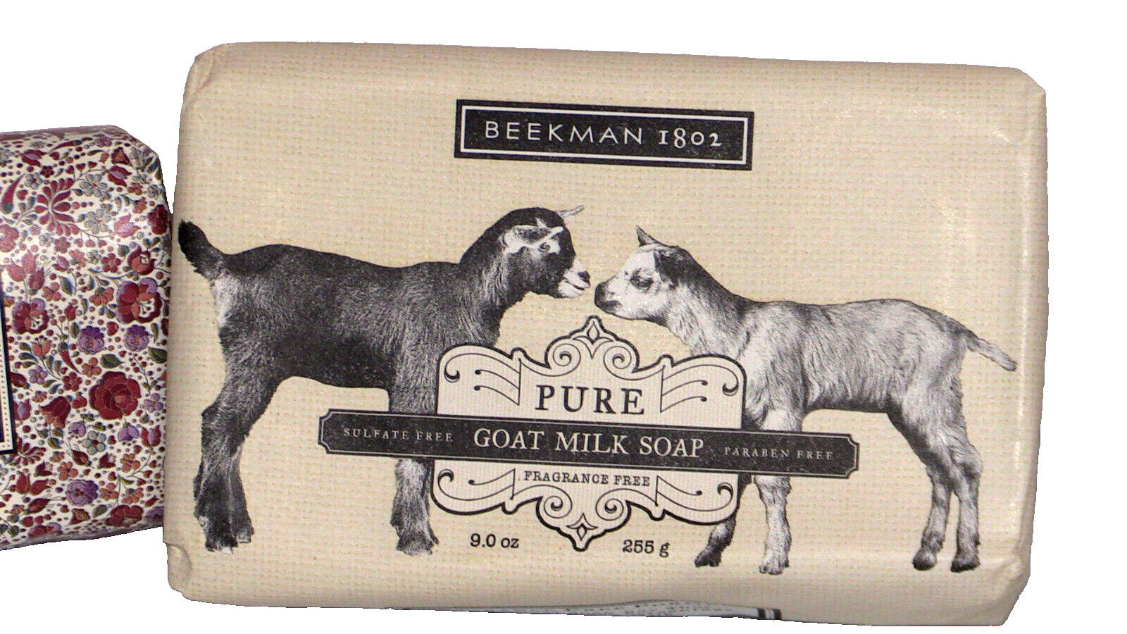 2 Beekman 1802 Goat Milk Soap Bars Honeyed Grapefruit 3.5 oz Fragrance free 9oz