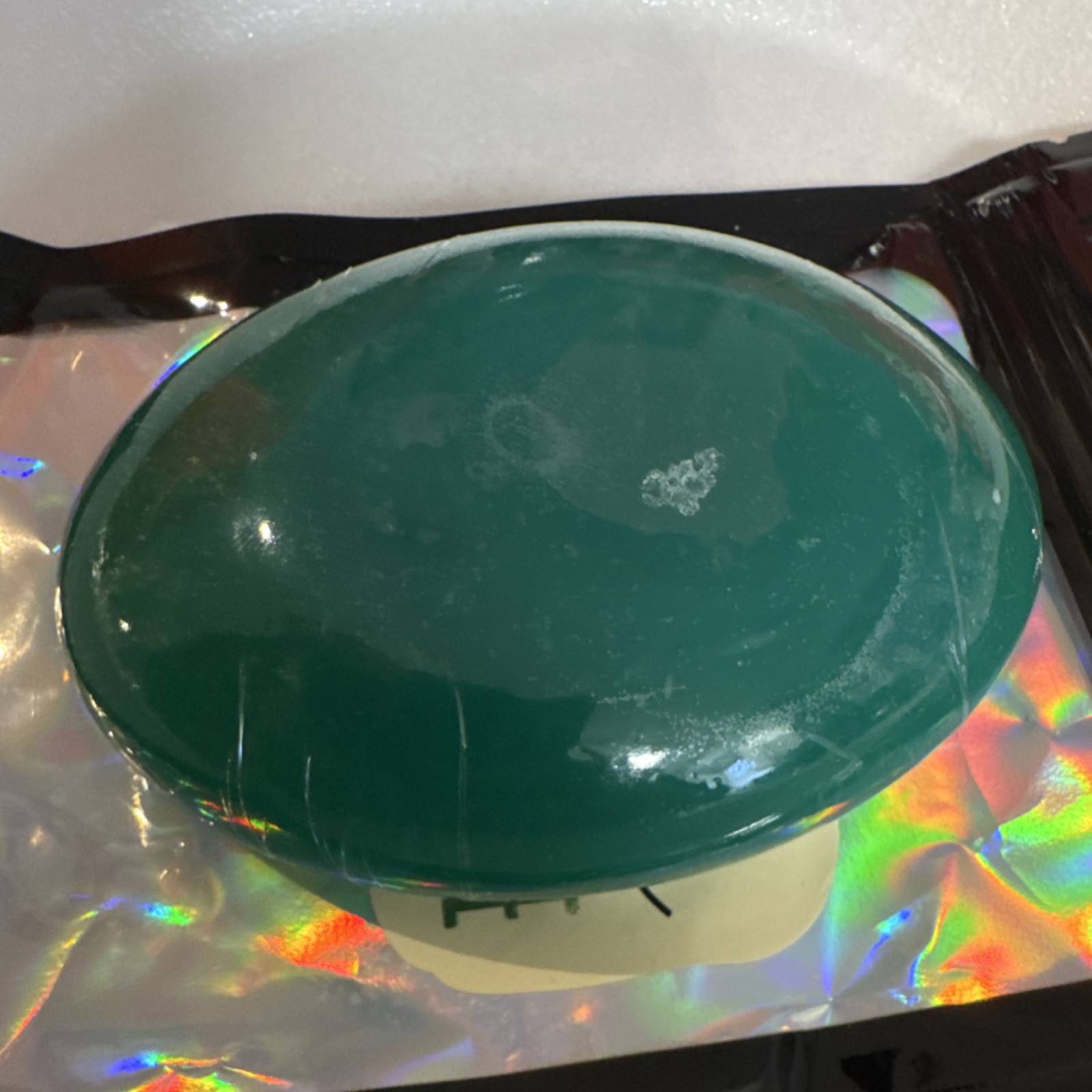Handmade Green Oval Body Bar Soap for Body & Hands Unisex Bath Shower Cleansing