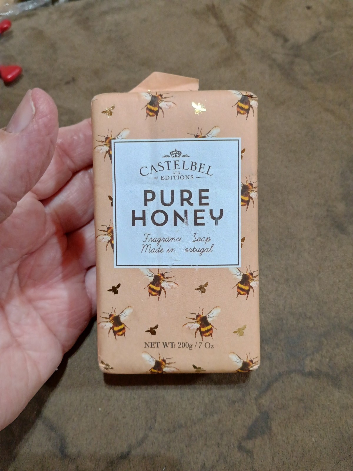 Package Wear NEW CASTELBEL Pure Honey Scented Soap Bars Cruelty Free Portugal