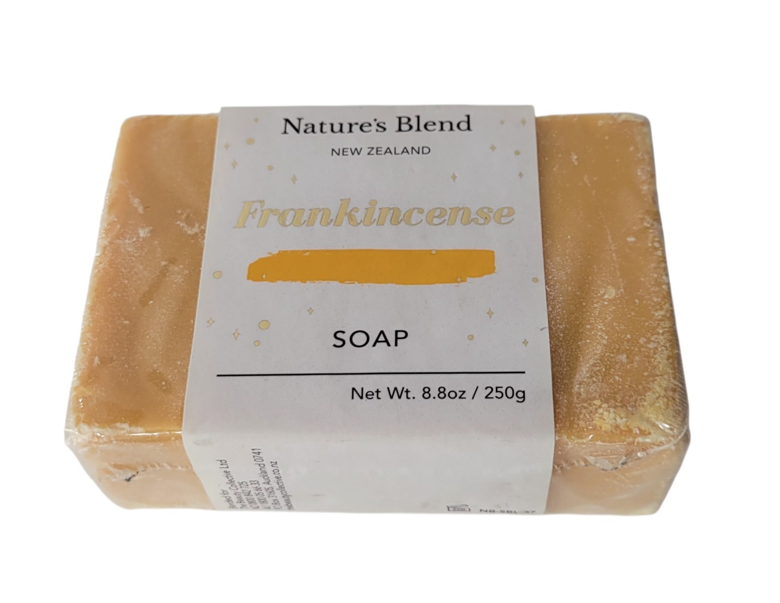 Nature’s Blend New Zealand Limited Edition Frankincense Bar Soap 8.8 oz 250g