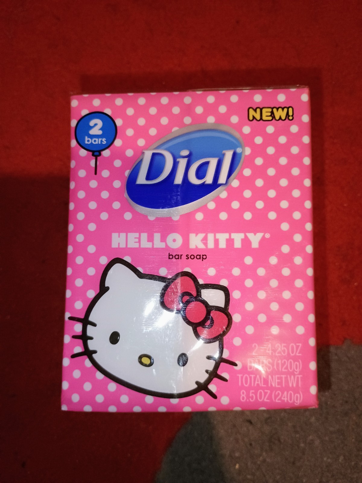 Dial Hello Kitty Bar Soap 2 Bars Still Sealed