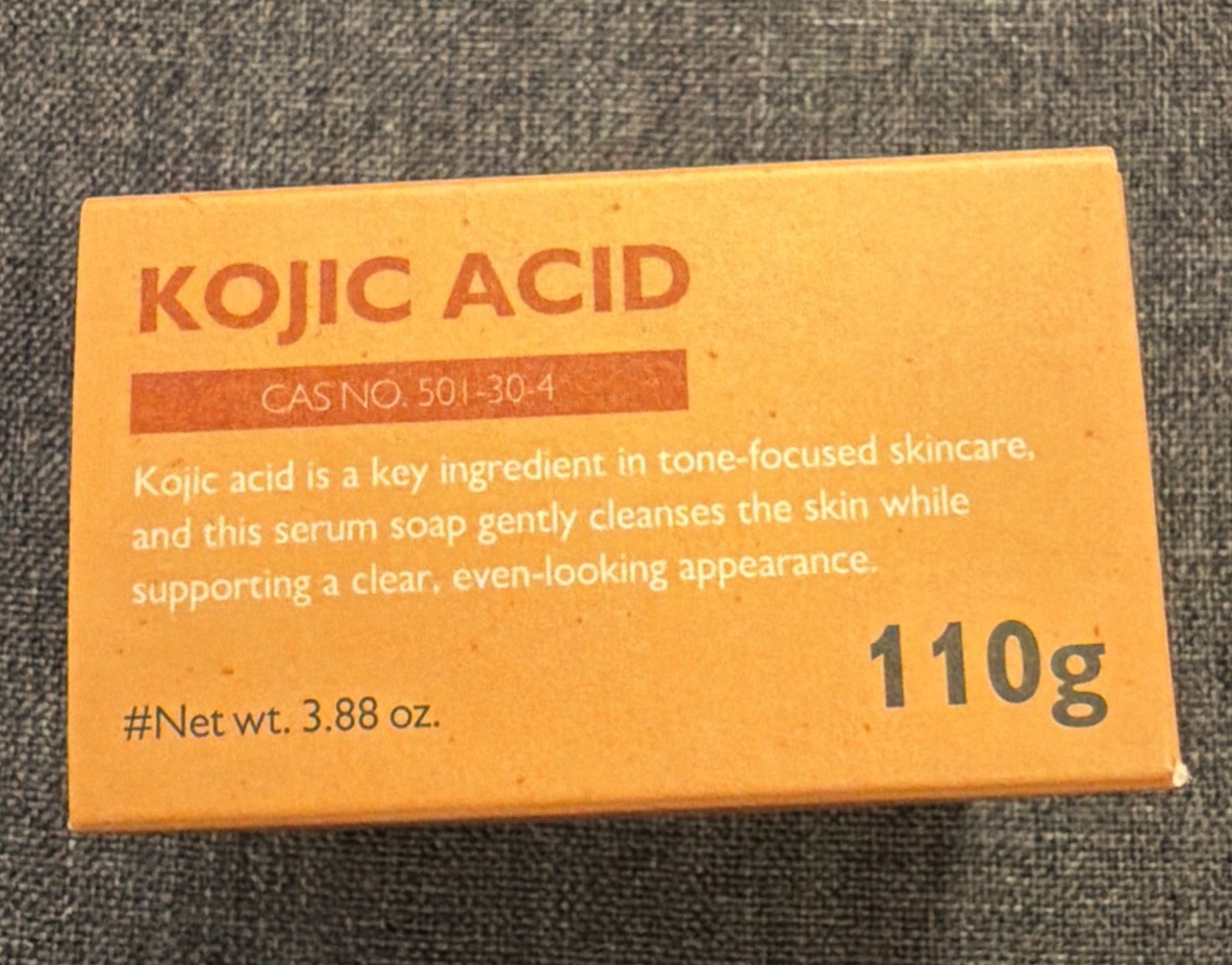 Dr.Melaxin Turmeric Serum Soap with Kojic Acid, Gentle Cleansing, 110g