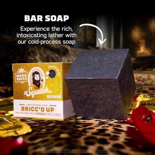 Natural Men’s Bar Soap – Limited Edition Gift Set – Cold Process Soap 4-Pack