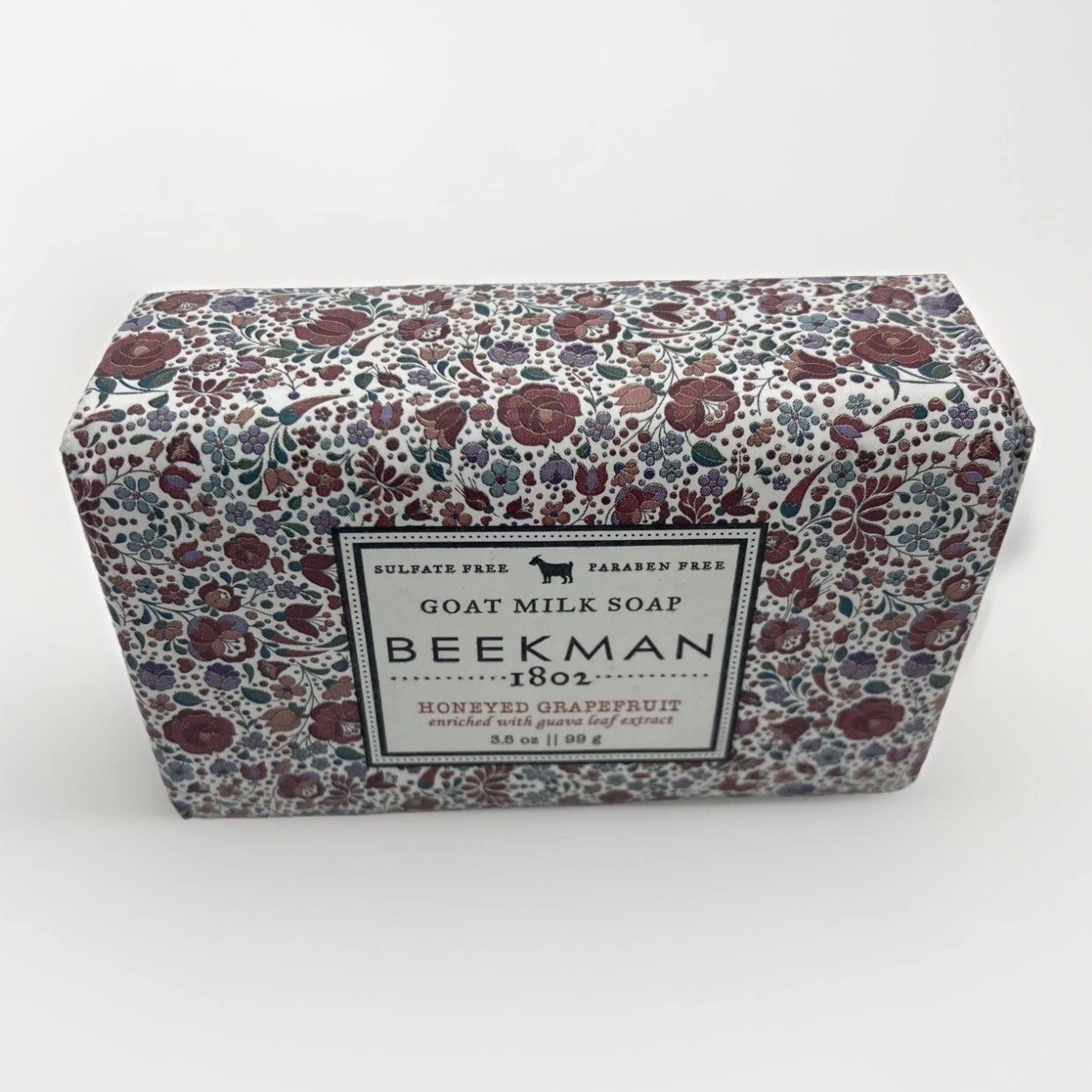 Beekman 1802 Soap Honeyed Grapefruit Paraben Free Goat Milk 3.5 oz