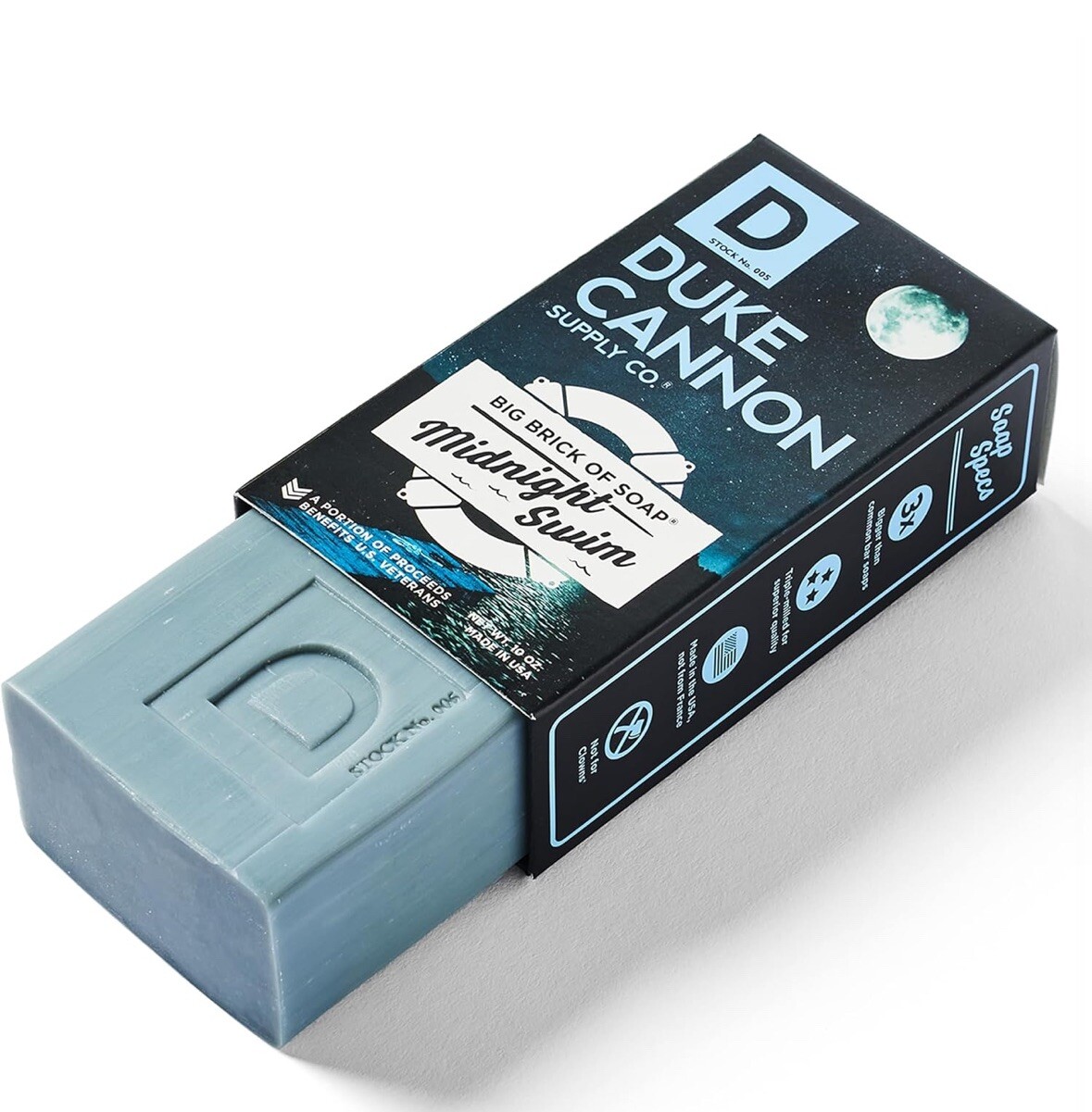 Duke Cannon Big Brick of Soap Bar Variety-Pack Masculine Scents, 10 oz Pack Of 3