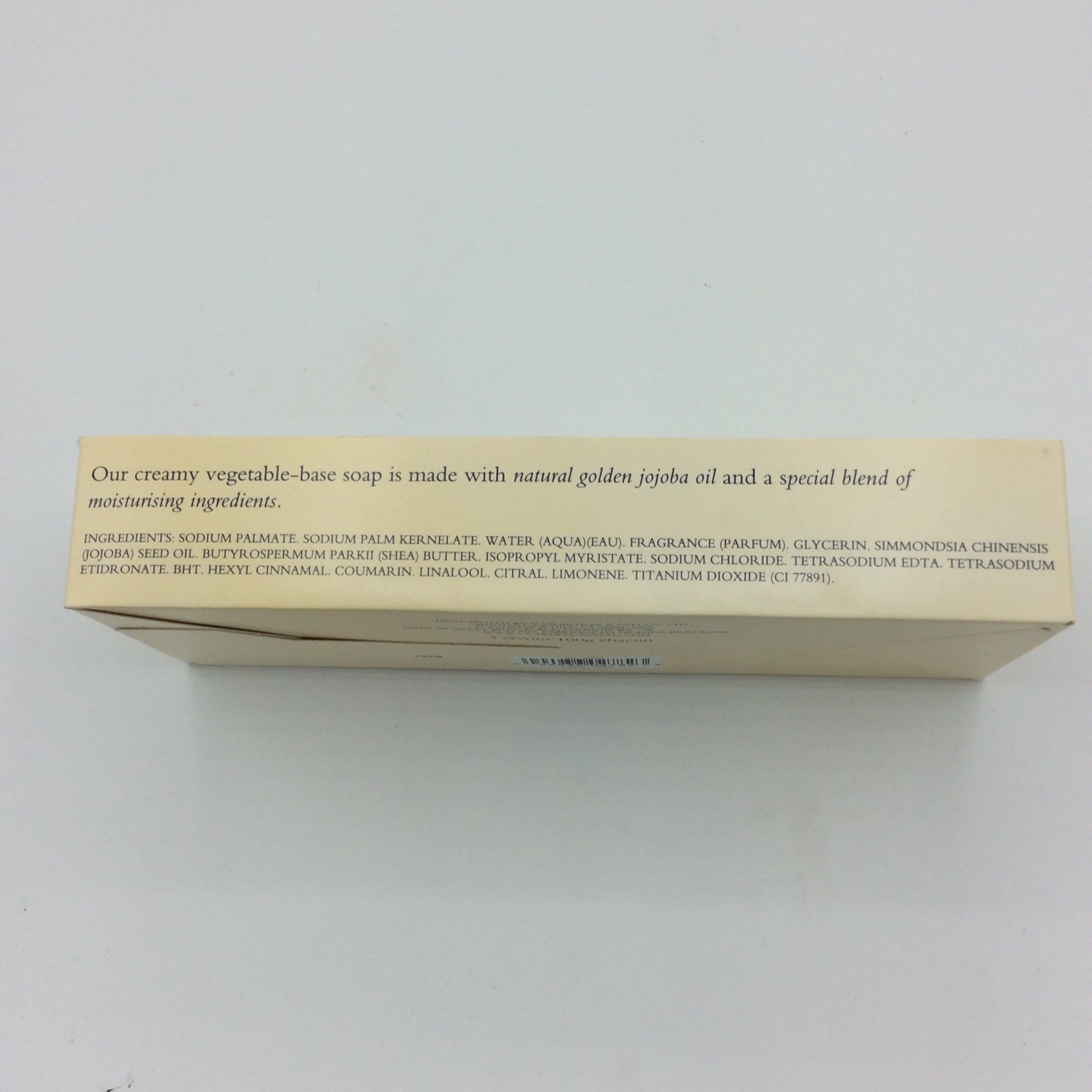 Crabtree & Evelyn Jojoba Oil Triple Milled Soap Shea Butter Sea Shell Box Of 3