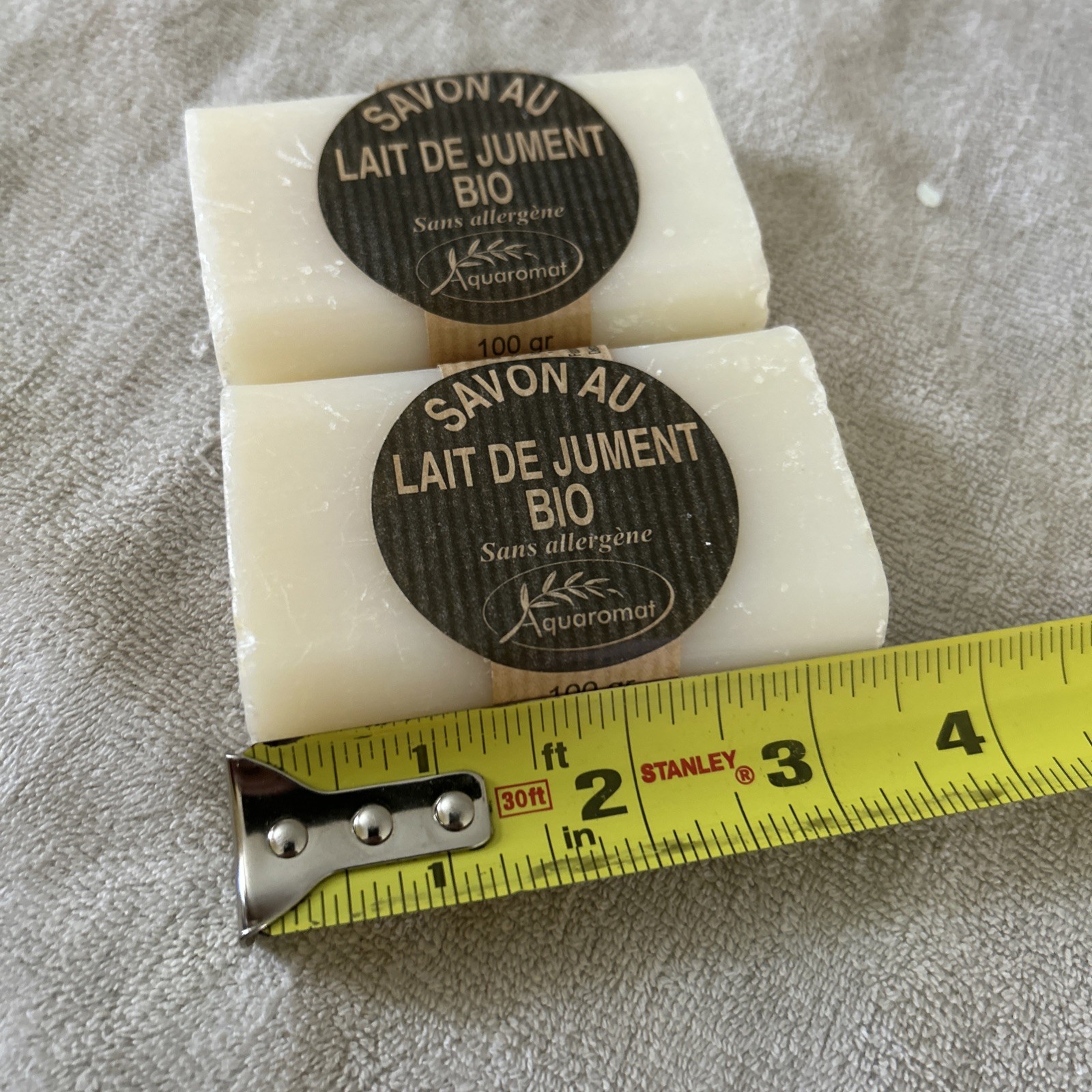 2 Mon Savon Au Lait French Milk Soaps Imported From France Mare’s Milk Aquaromat