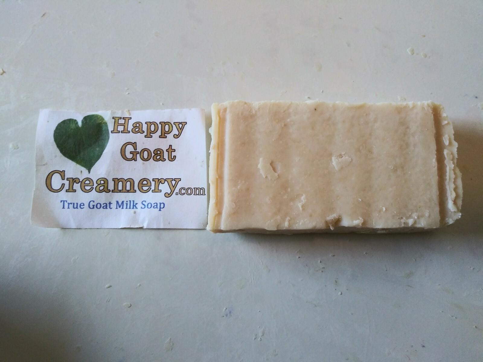 HIMALAYAN PINK SALT GOAT MILK SOAP HAPPY GOAT CREAMERY FREE SHIPPING UNSCENTED