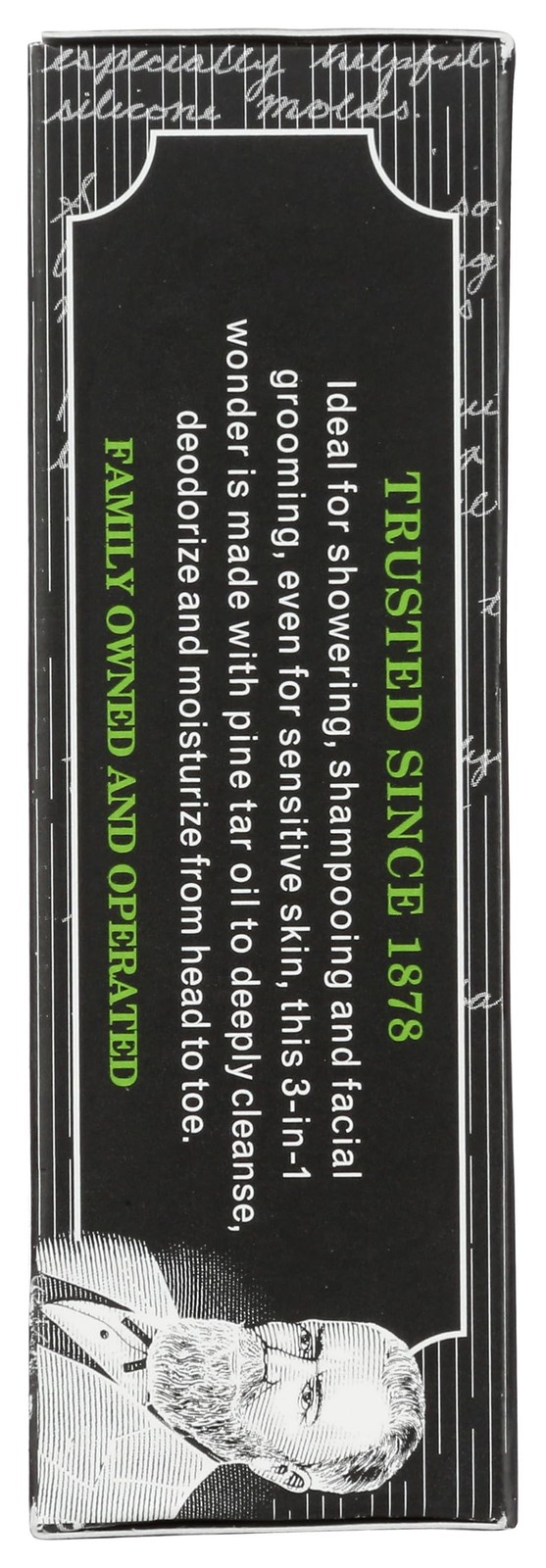 Grandpas Wonder Pine Lathers White Tar Bath Bar Soap – 3.25 Oz
