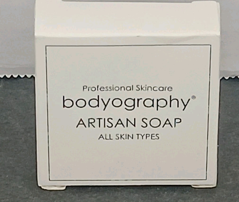 2 Bodyography Blanc Artisan Massage Bar Vanilla White Tea Soap 1.8oz & 1.1oz