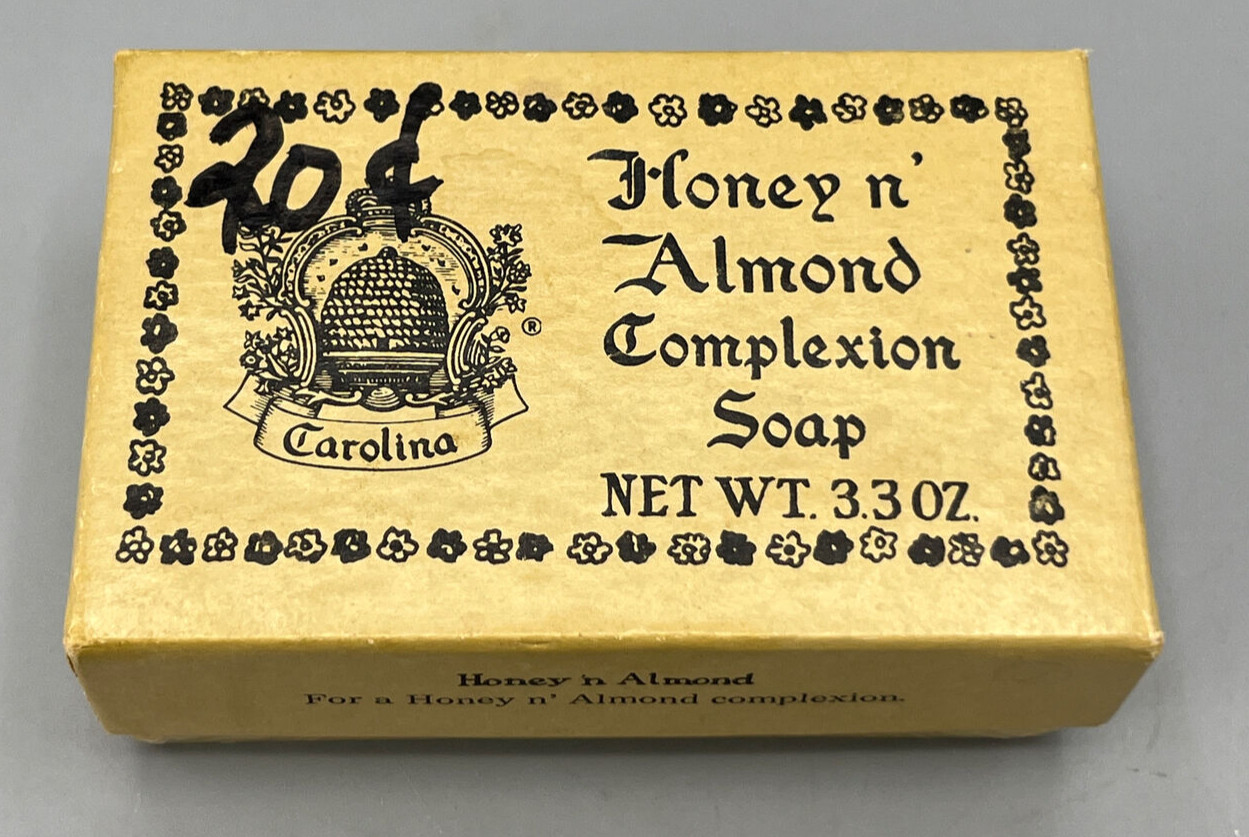 Honey n Almond Complexion Soap by The Carolina Soap & Candle Makers Bar 3.3 oz
