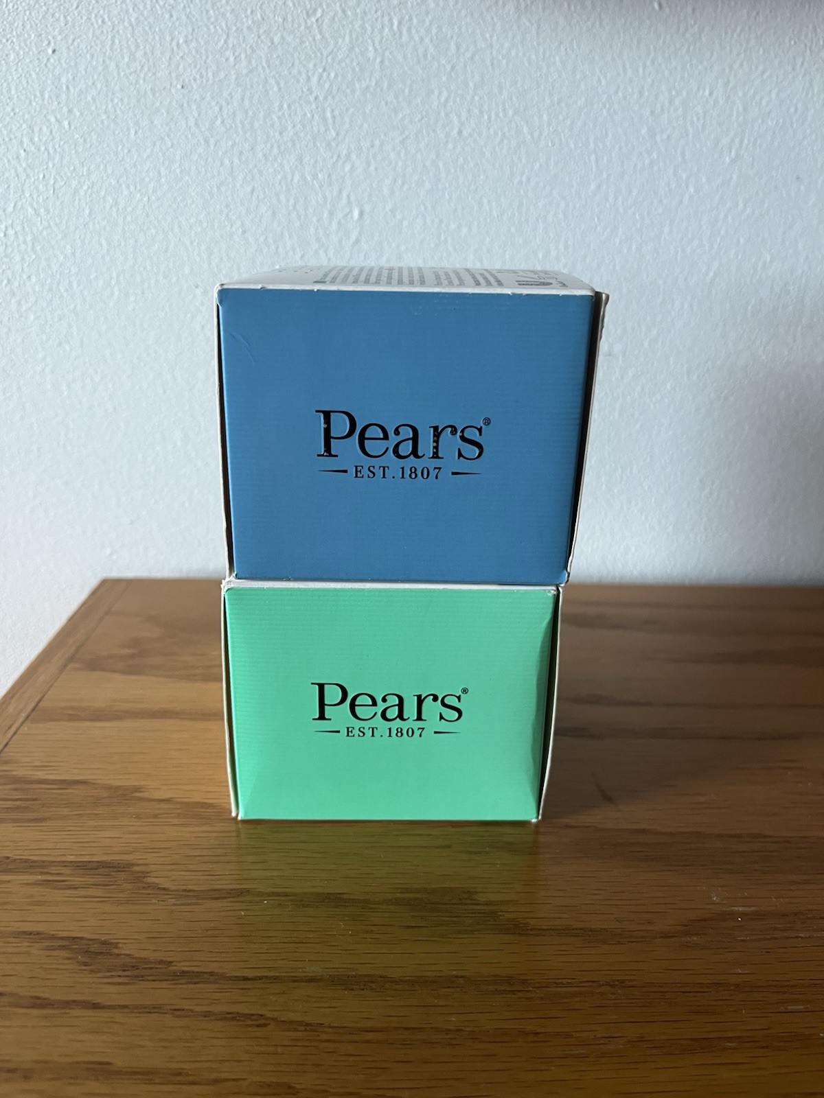 Pears Soap Bundle 1 Box W/Lemon Flower Extract & 1 Box W/ Mint Extracts 2.64 OZ