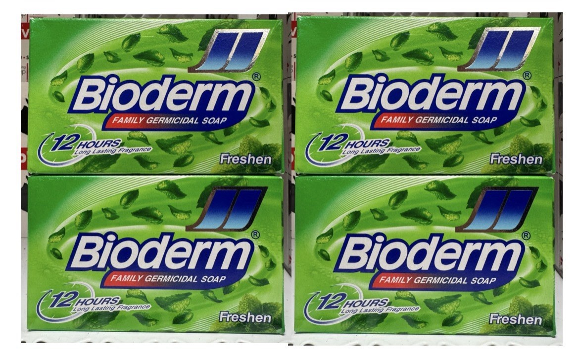 Bioderm Freshen Family Germicidal Soap 135g X (4bars)