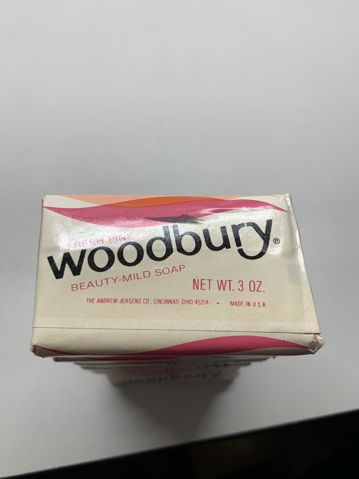 Vintage Woodbury Fresh Pink Beauty Mild Soap Bars Lot Of 6 New NOS