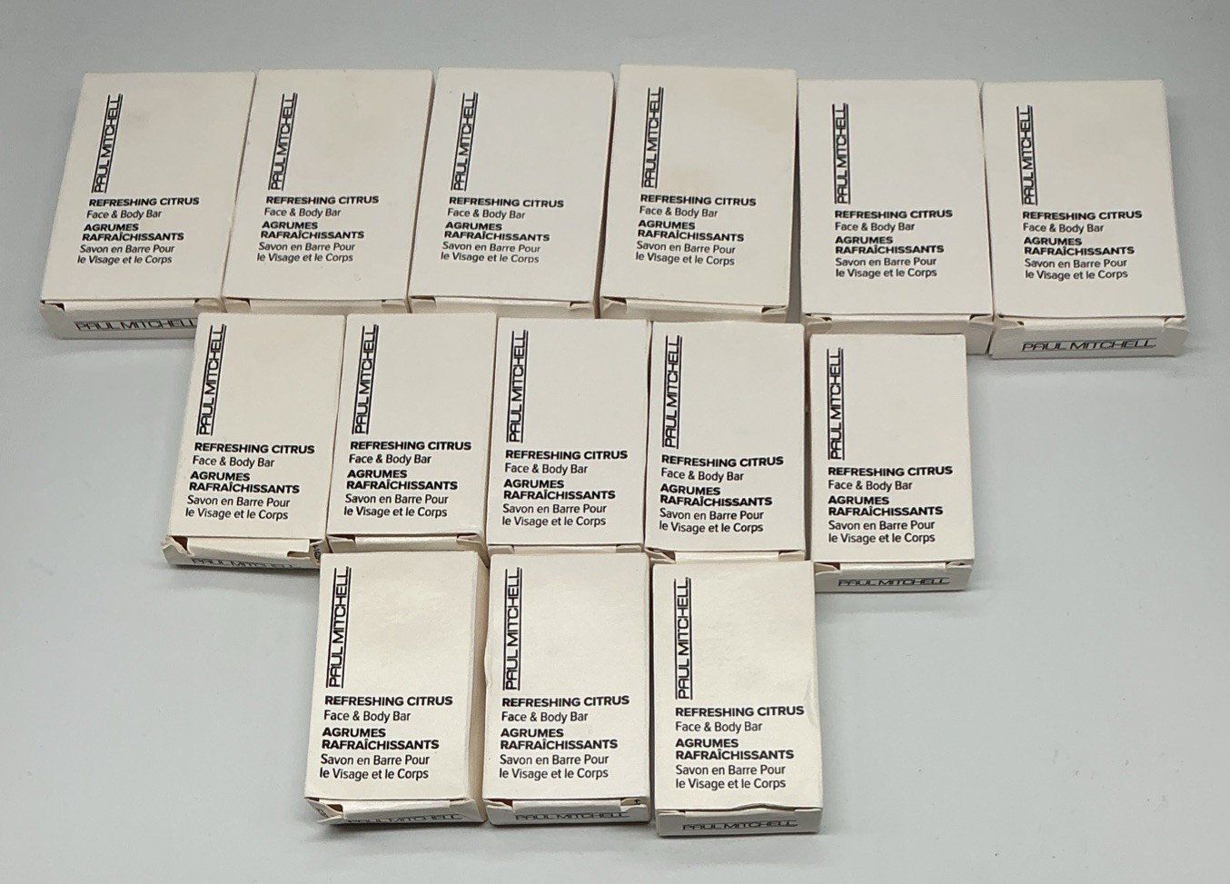 14 Pack ~ PAUL Mitchell Refreshing Citrus Face & Body Bar Soap .72oz and 1.26 oz