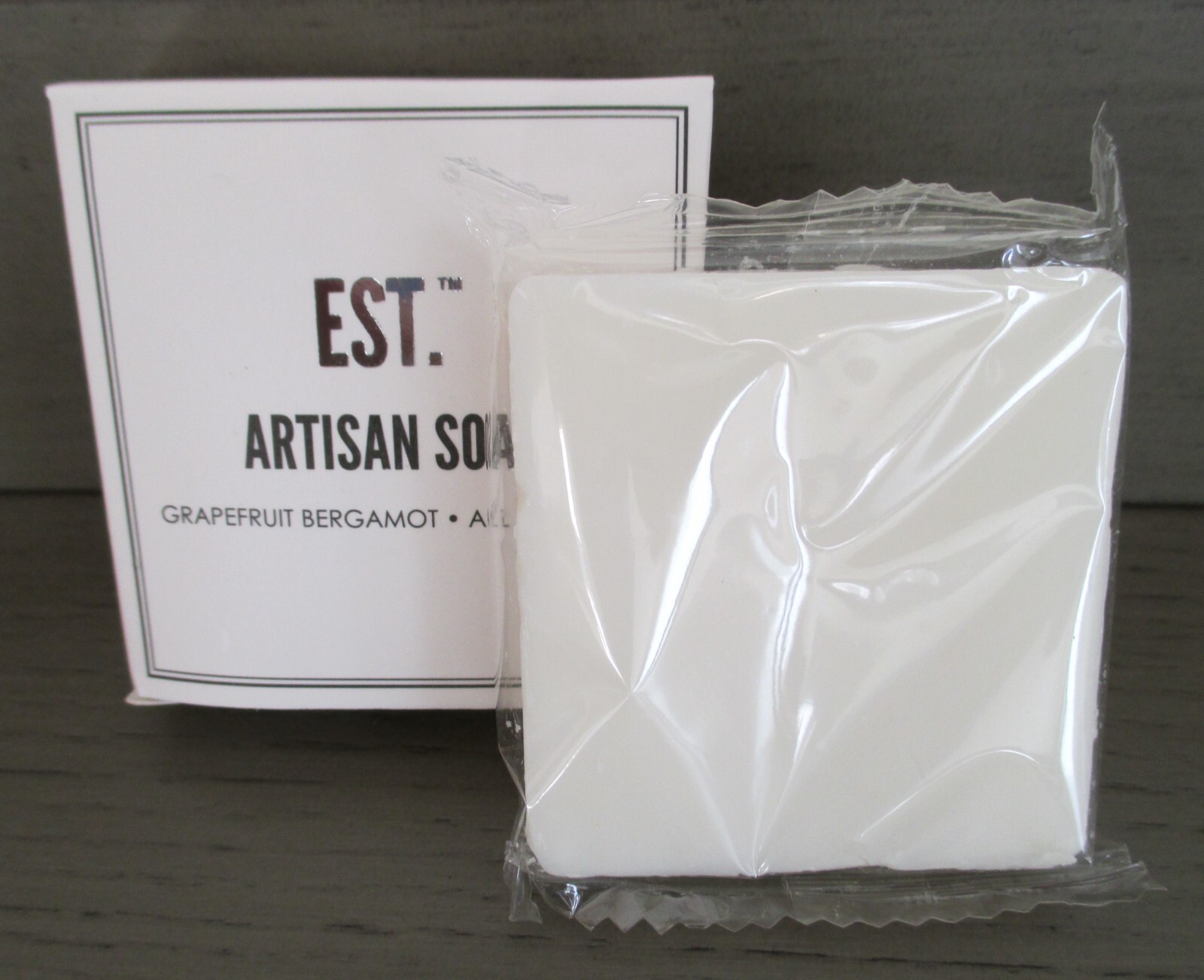 **4-12 Bars** World Amenities Est. Artisan Soap Grapefruit Bergamot 1.1 oz bars
