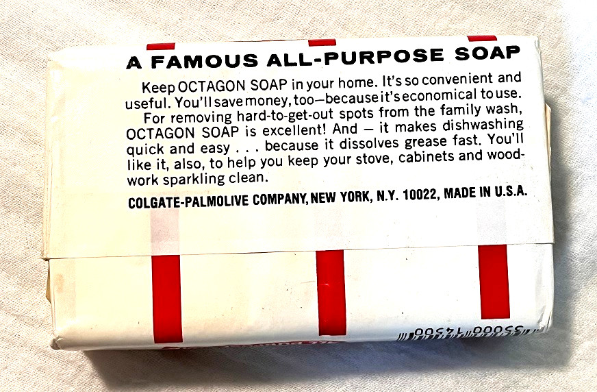 Lot of 4 Colgate All-Purpose Octagon Soap 7 oz Bars – New Old Stock