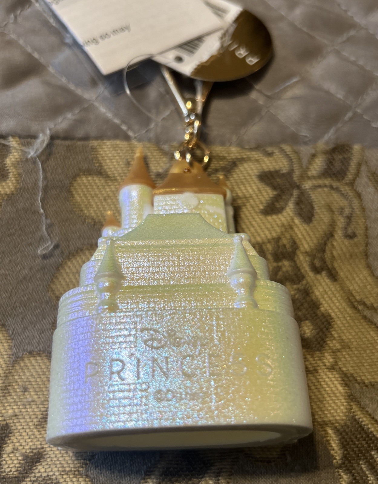 Bath & Body Works Disney Princess Light Up Castle Pocketbac Sanitizer Holder NEW