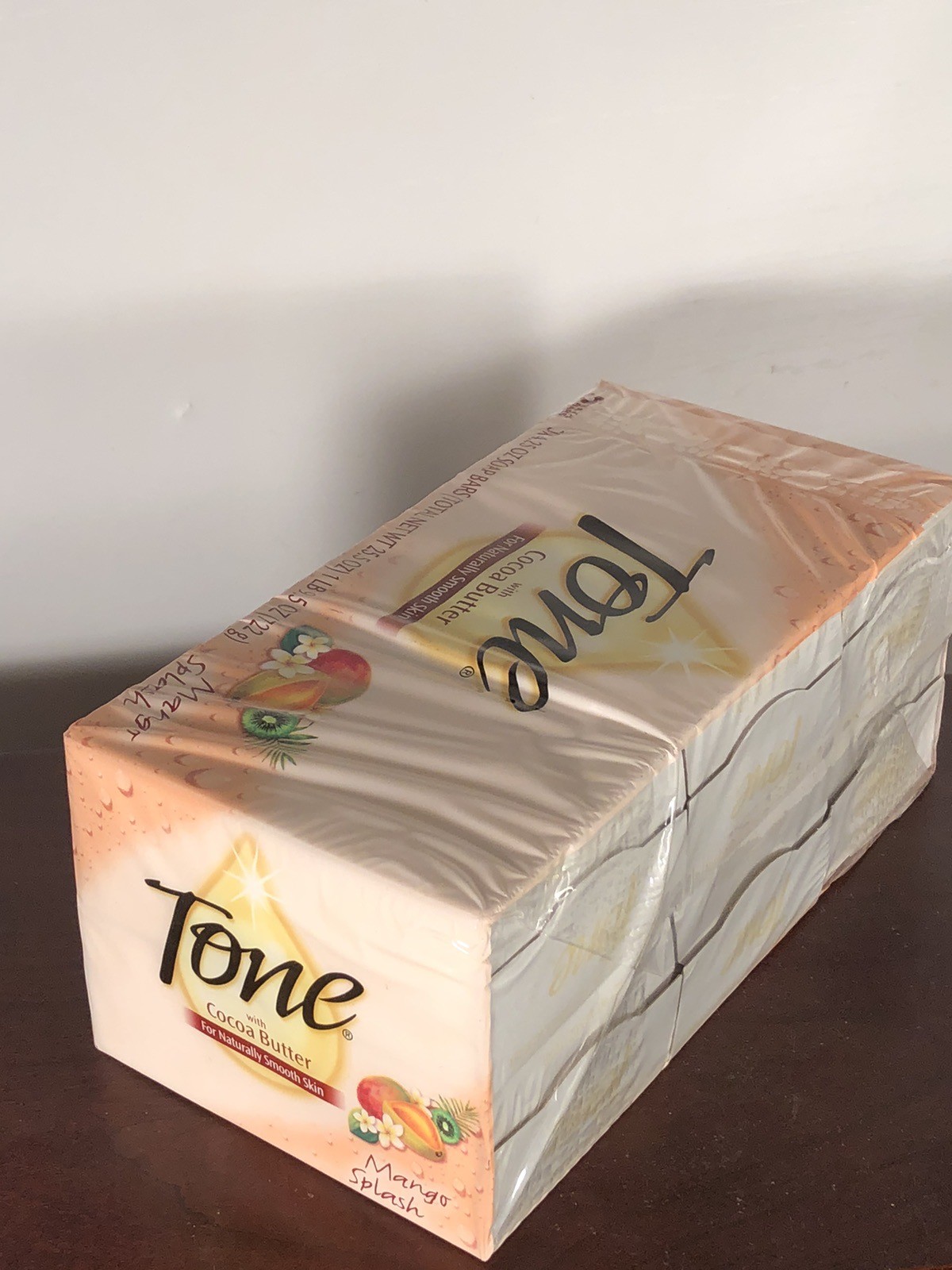 Tone Bath Bar Soap Cocoa Butter Mango Splash 6-Pack 4.25 Oz Made USA