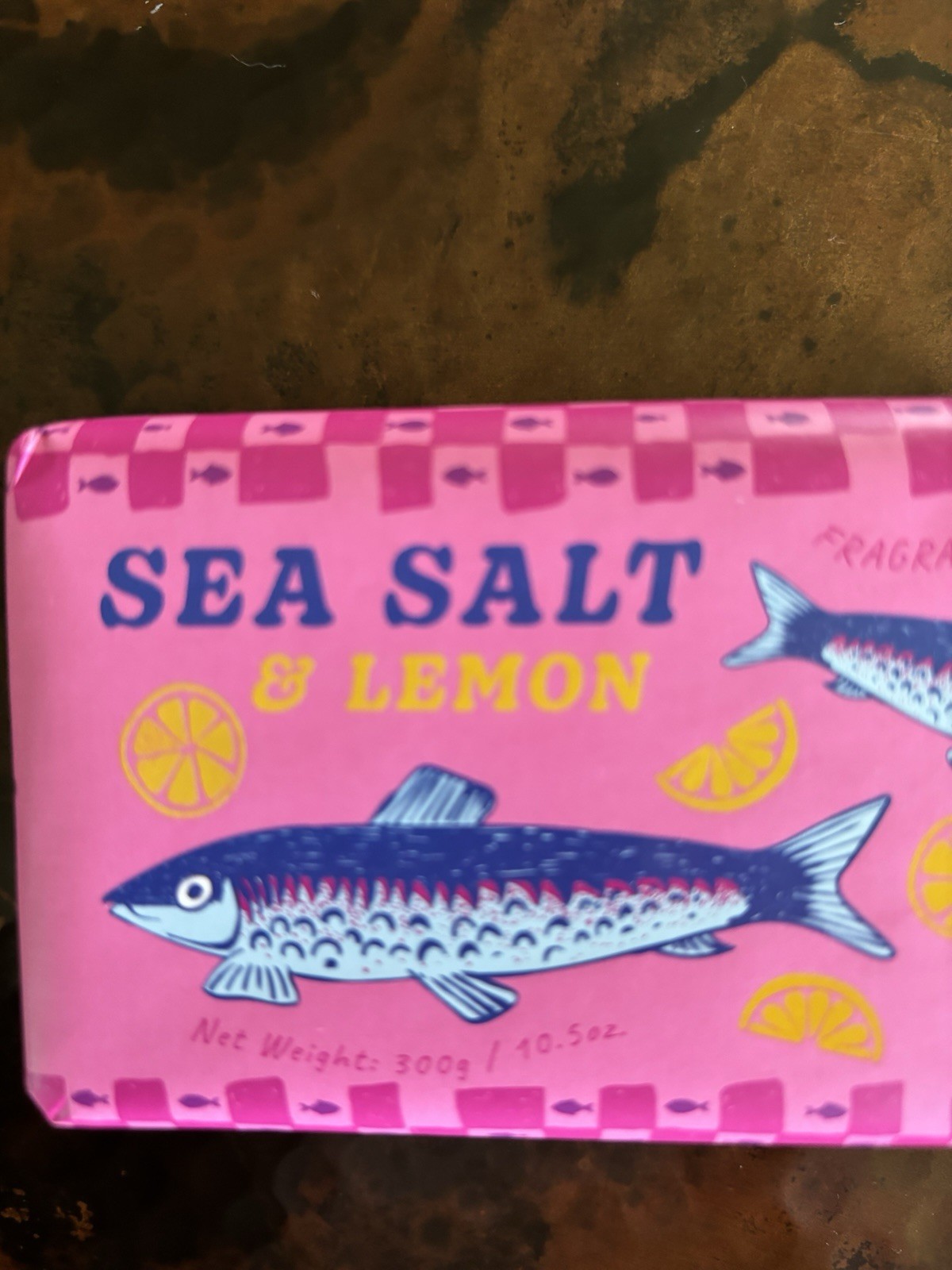CASTELBEL 2 JUMBO Sea Salt &Lemon Scented Soap Bars /10.5 ozs each – Ltd Ed.