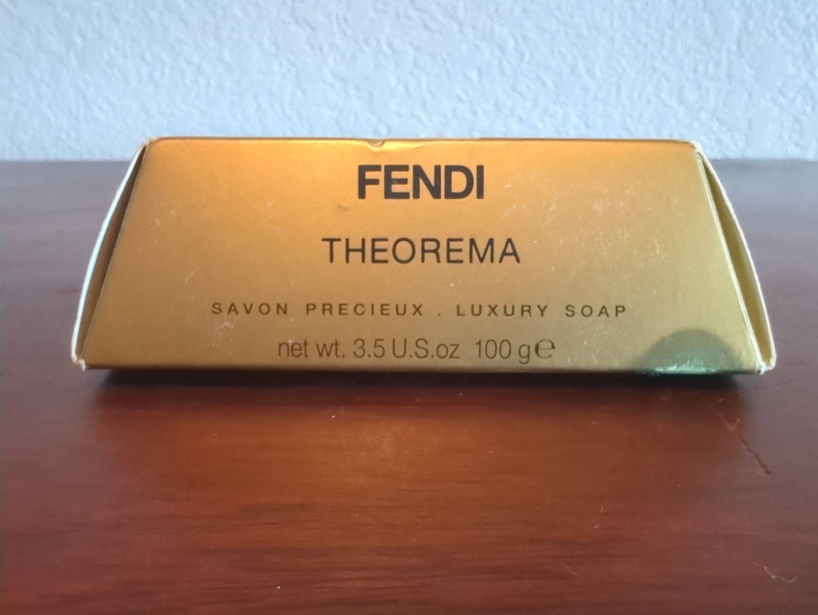 Vintage FENDI Theorema Savon Luxury Soap 100g New in Original Wrapper with Box