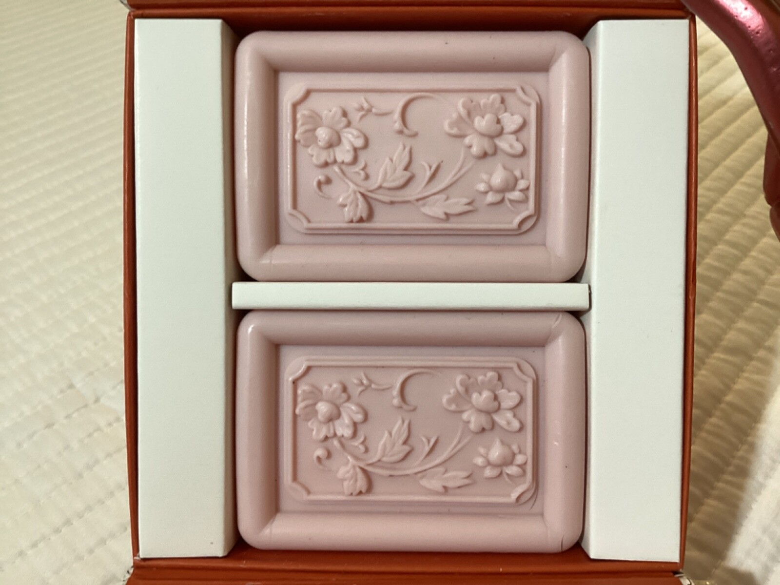 San Francisco Soap Company Pine Berry Scented Bath Bars SET of 2 Original Box