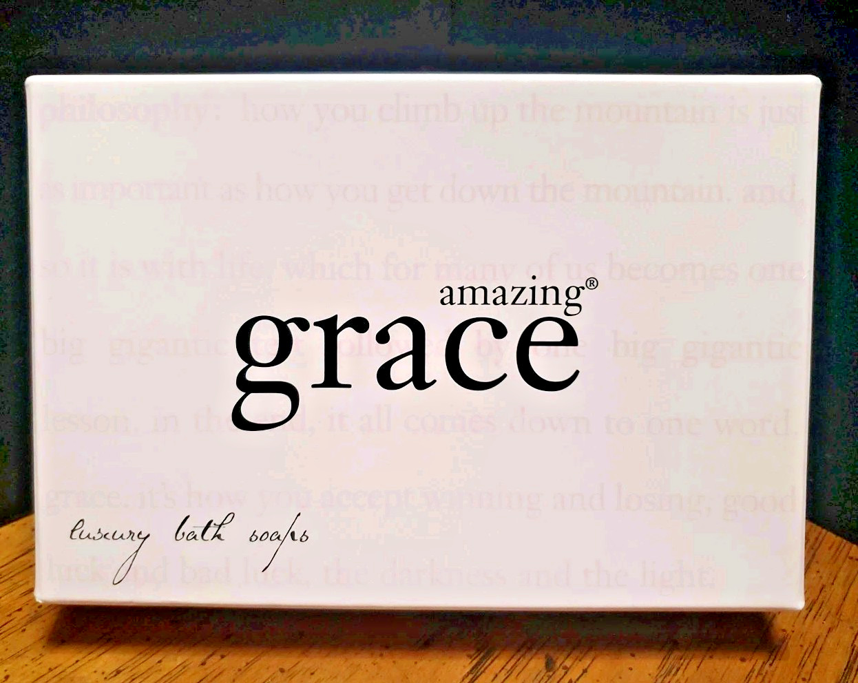 Philosophy Amazing Grace Bar Soap Duo 5 oz. each – Original Formula Sealed Bars