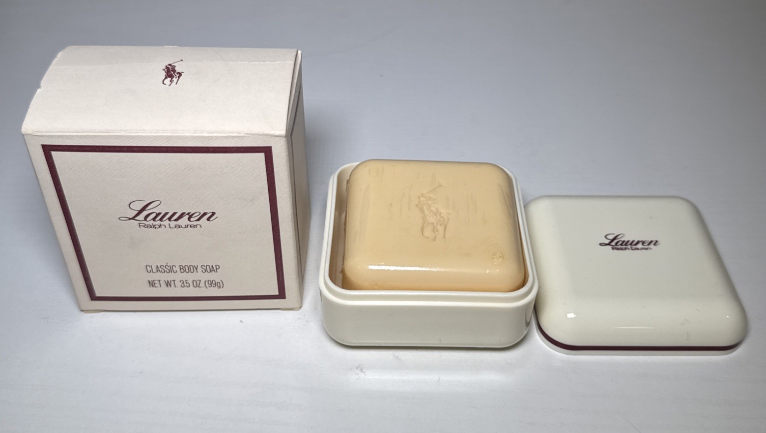 NIB Vintage Polo Ralph Lauren 3.5 Oz. Classic Body Soap Made in USA 1978