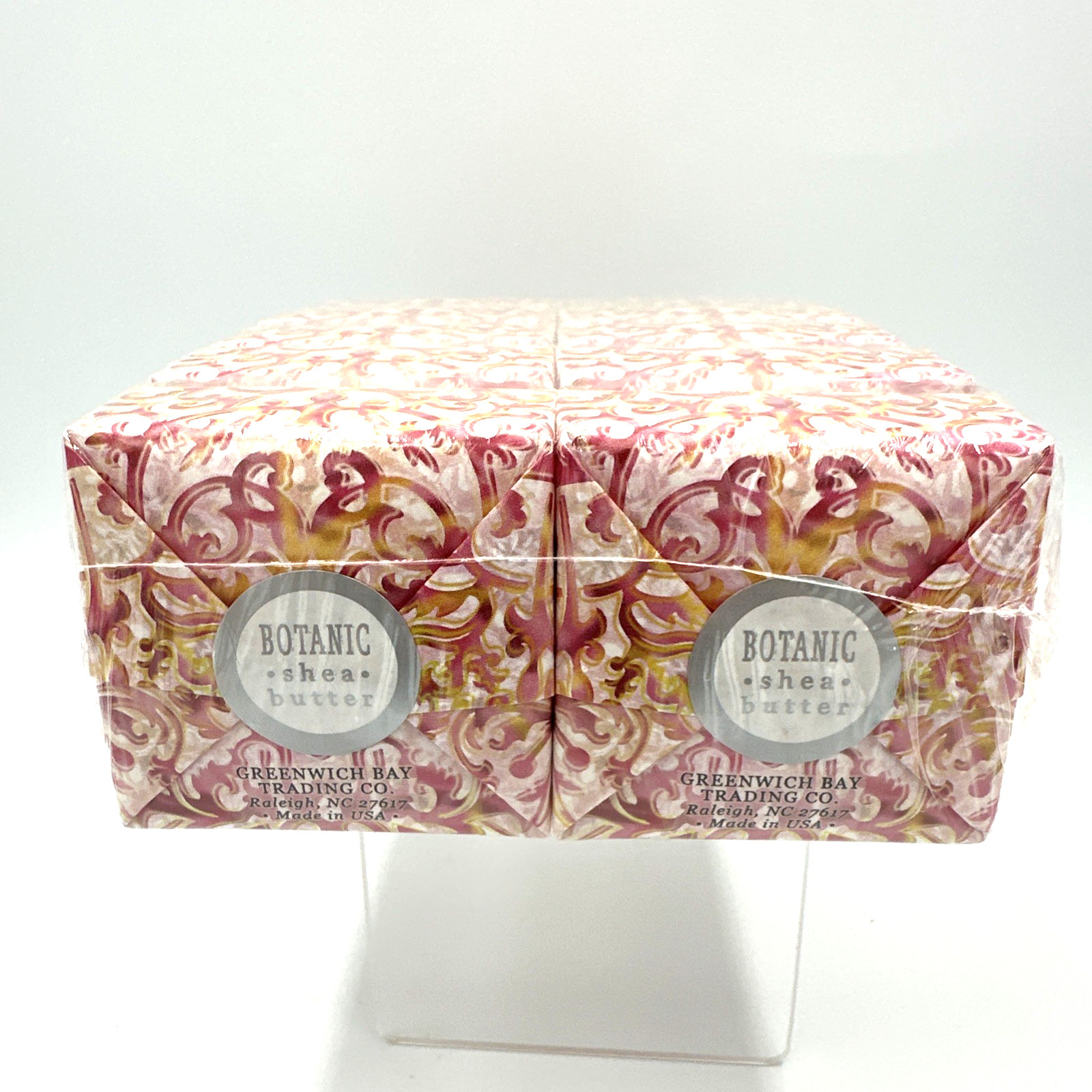 Greenwich Bay Rosewater & Jasmine Shea Butter Soap Lot Of 12 Bars/1.9oz Each