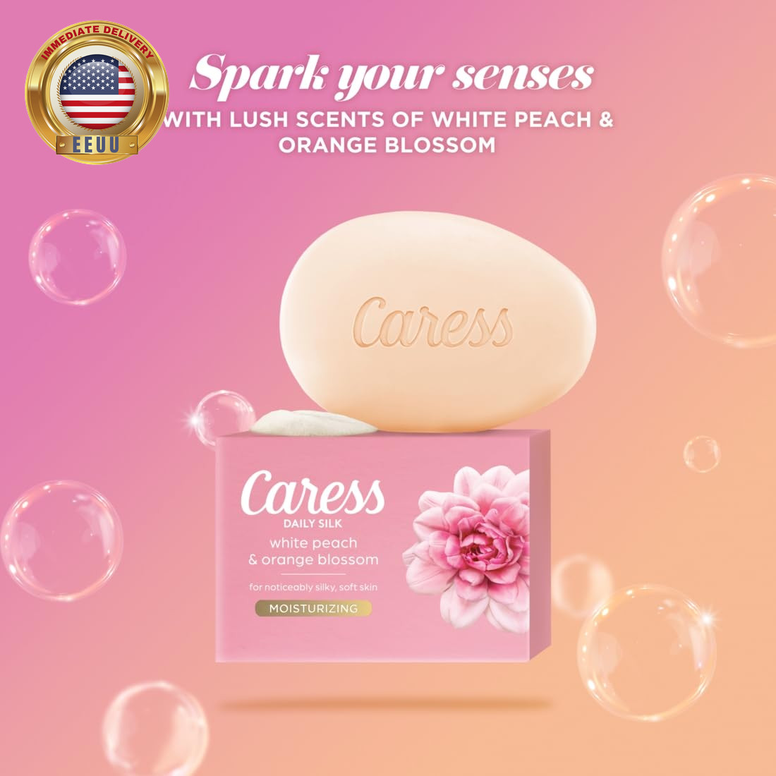Beauty Bar Soap for Noticeably Silky Soft Skin Daily Silk Extract and Floral Oil