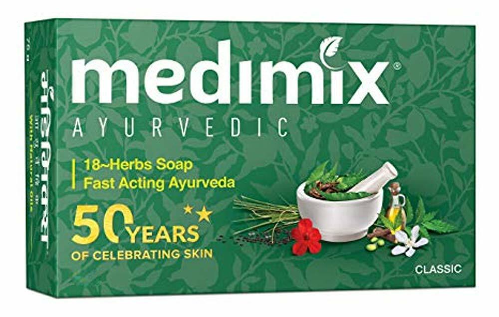 Medimix Ayurvedic Ayurveda Classic 18 Herbs Soap 125gm Bathing Soap Bar
