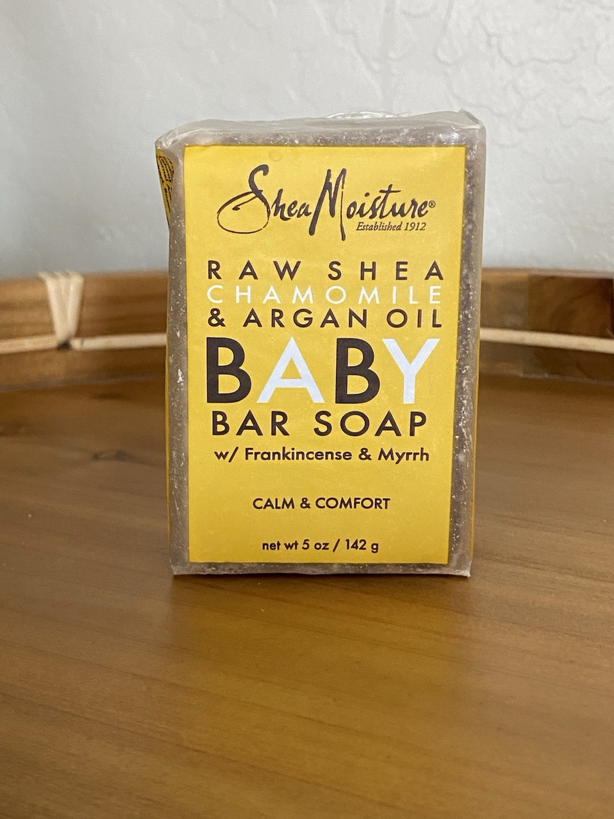 Shea Moisture Raw Shea Chamomile & Argan Oil Baby Eczema Bar Soap (5 oz)