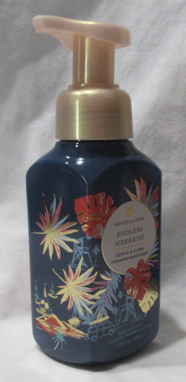 Bath & Body Works Gentle & Clean Foaming Hand Soap Lot Set 2 ENDLESS WEEKEND