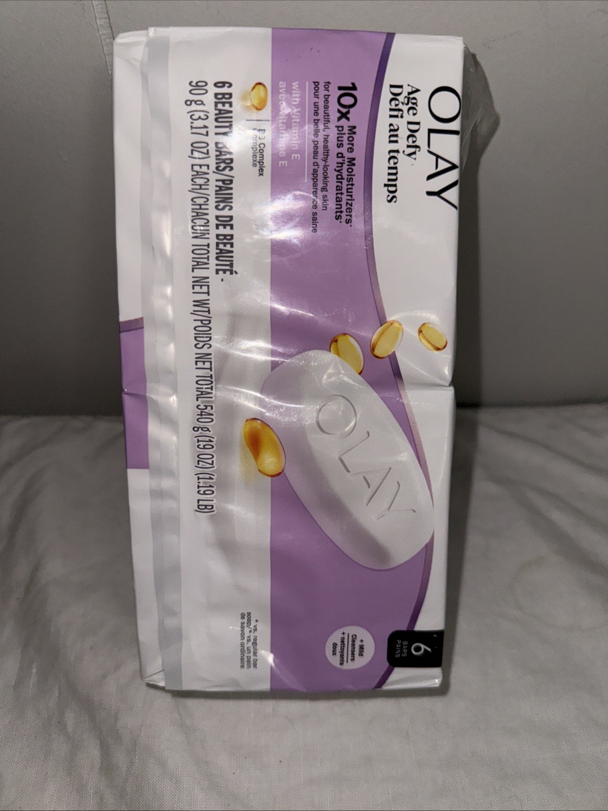 Olay Age Defying With Vitamin E Bar Soap – 6 Pack
