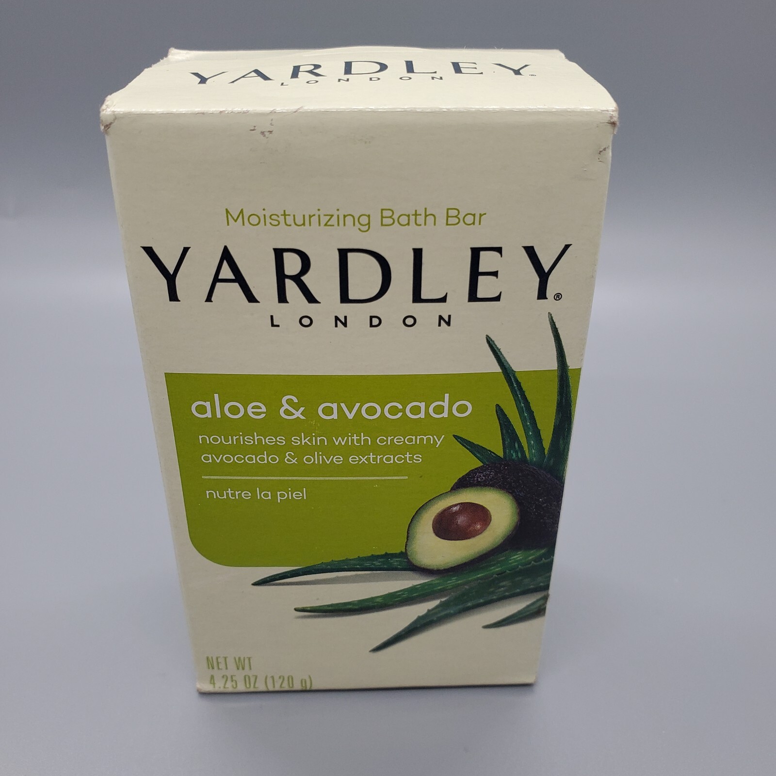 Yardley London Moisturizing Bar Fresh Aloe With Avocado Essence 4.25 oz