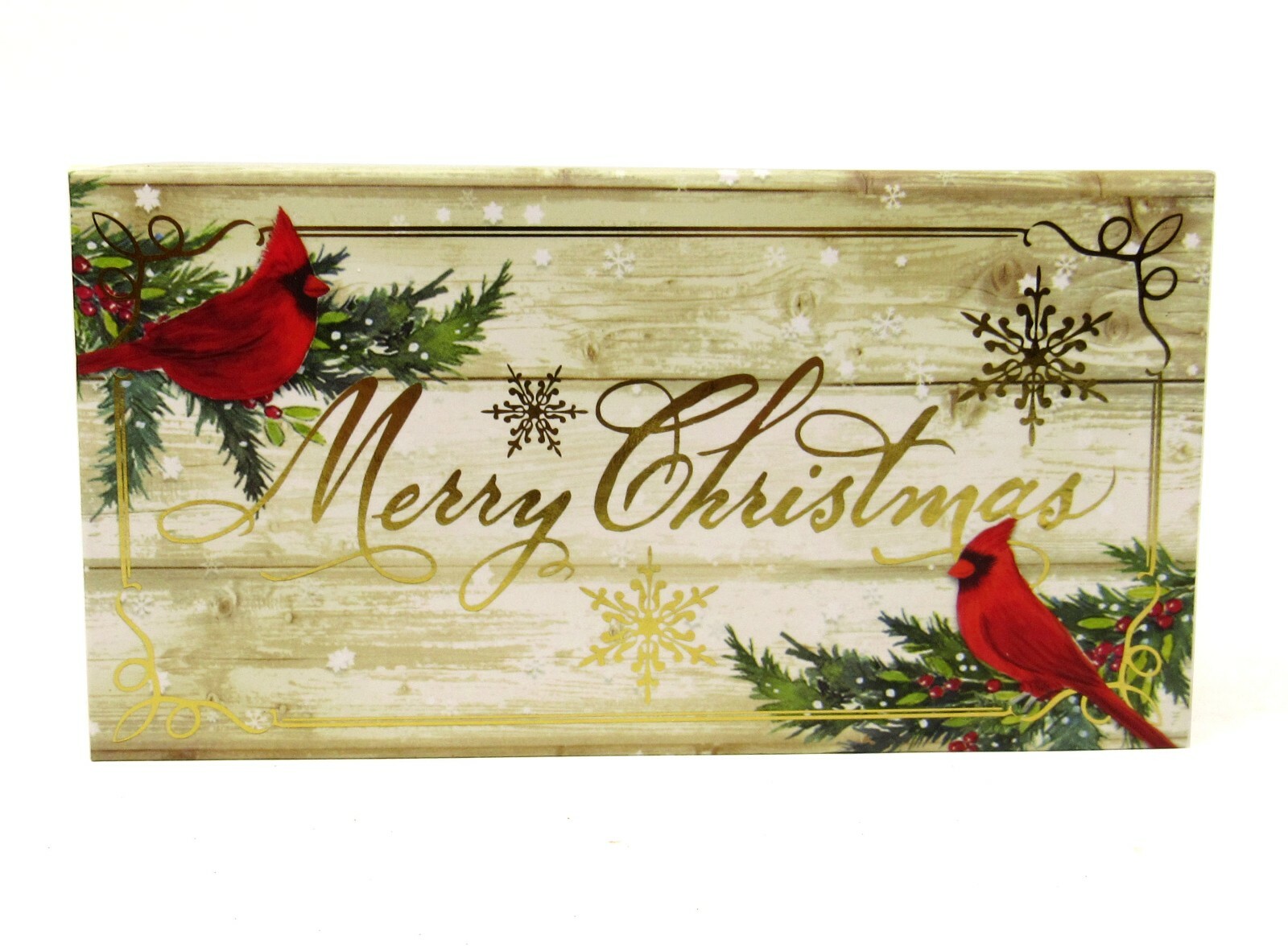 Punch Studio 4 oz Bar Cranberry Soap in Music Box Christmas Cardinal 17163