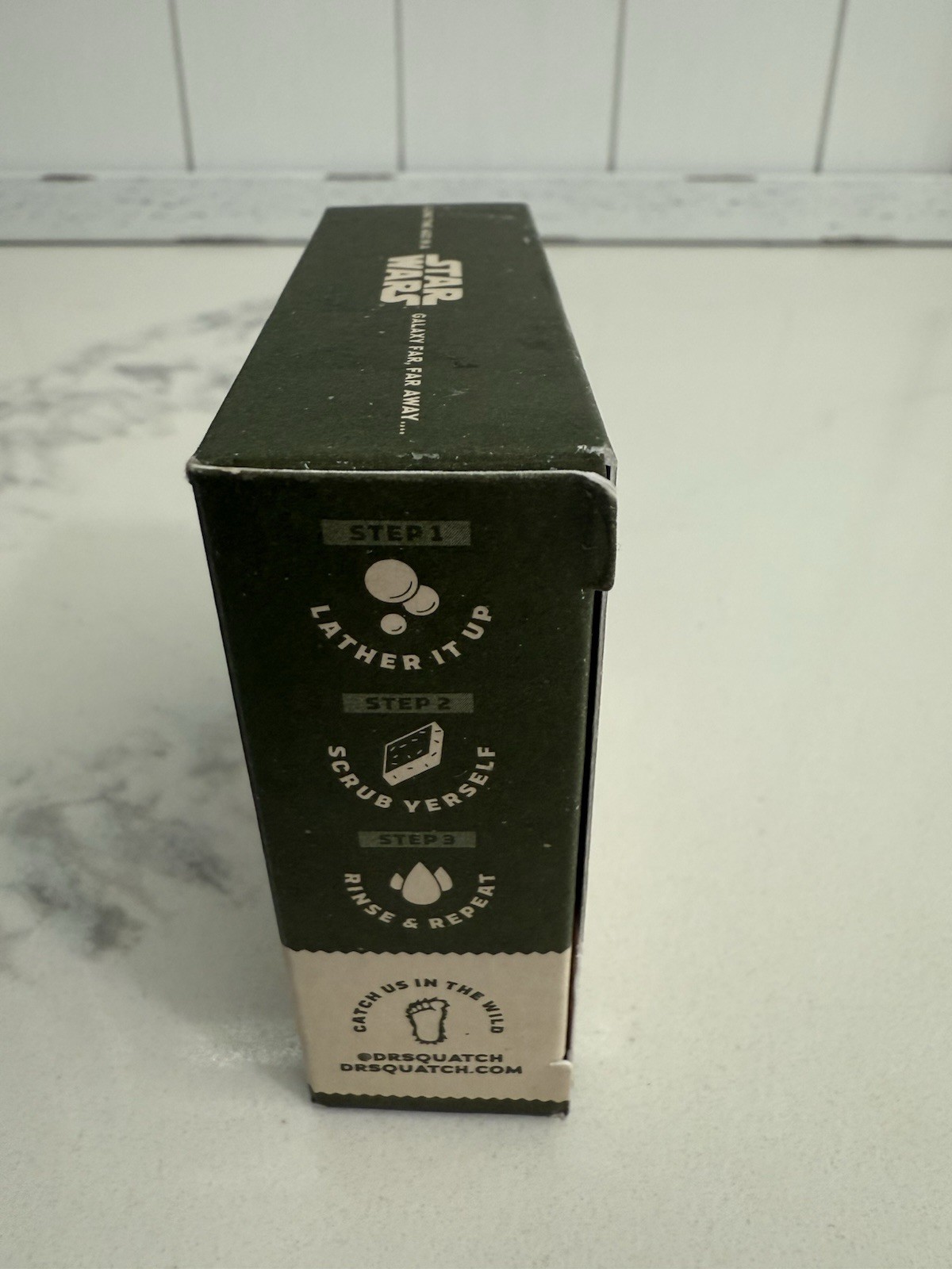 Dr. Squatch x Star Wars Limited Edition Soap Bar 5 Oz Wisdom Wash Yoda