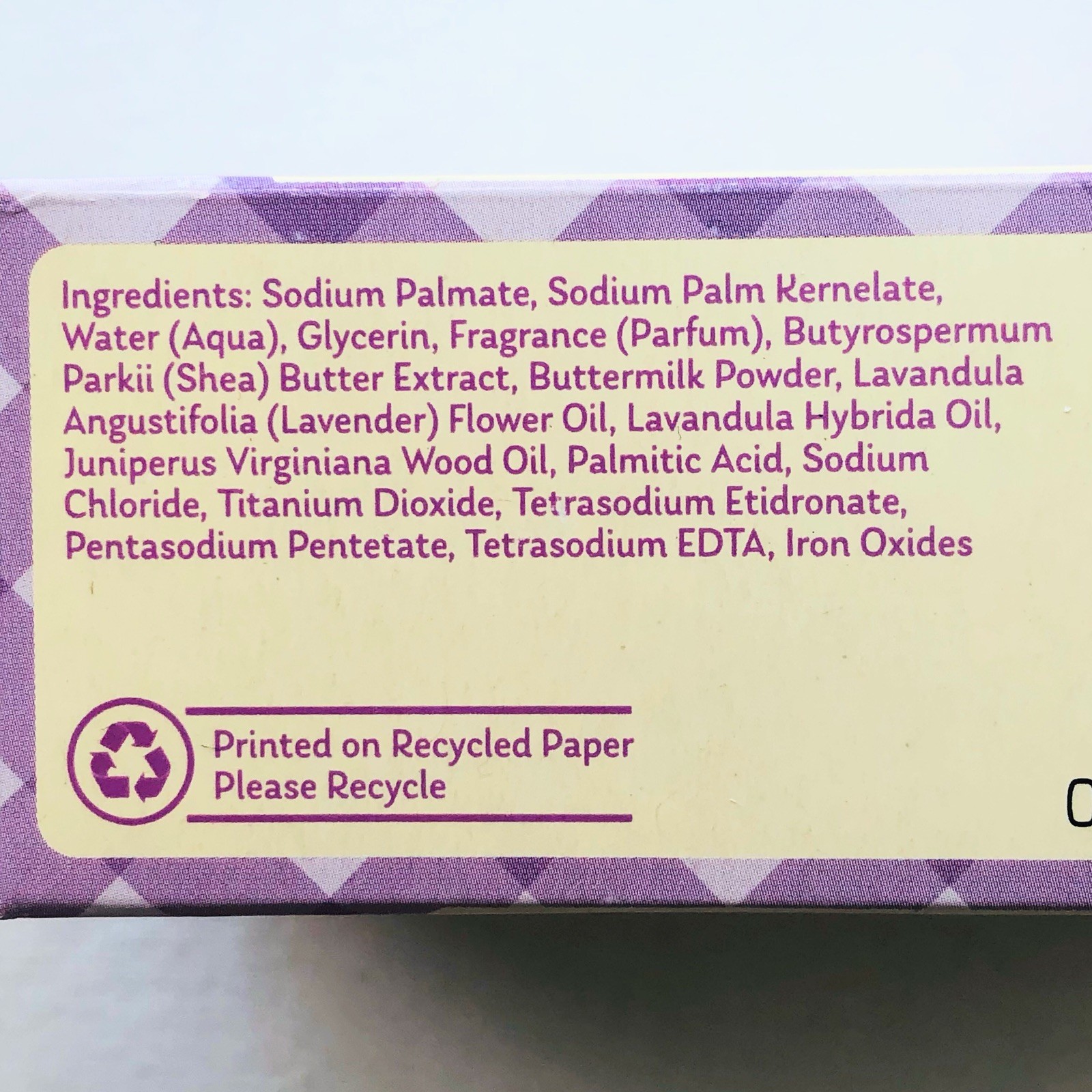 3 Yardley London Lavender Joy Soap Nourishing Baby Bars 4 oz
