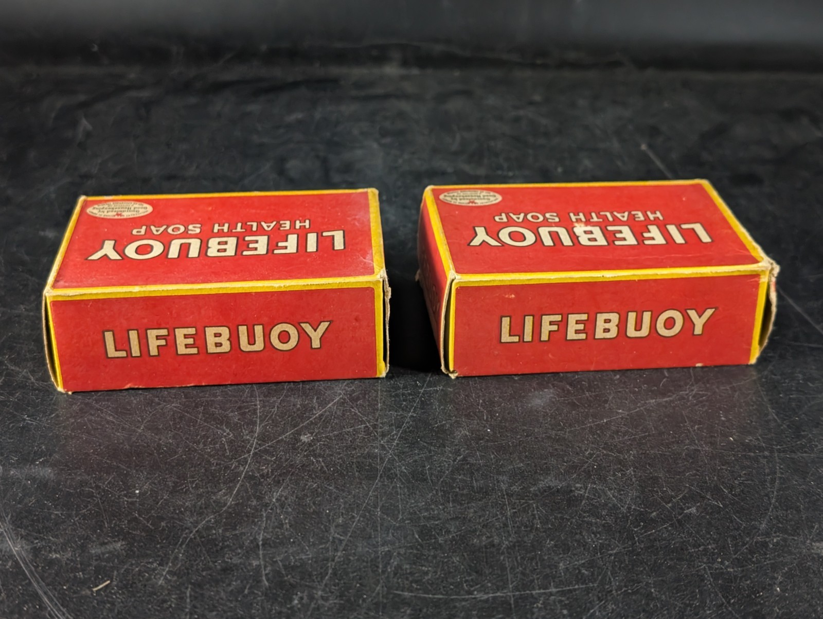 x2 Vintage Lifebuoy Health Soap Lever Bros In Box 1950’s Unused