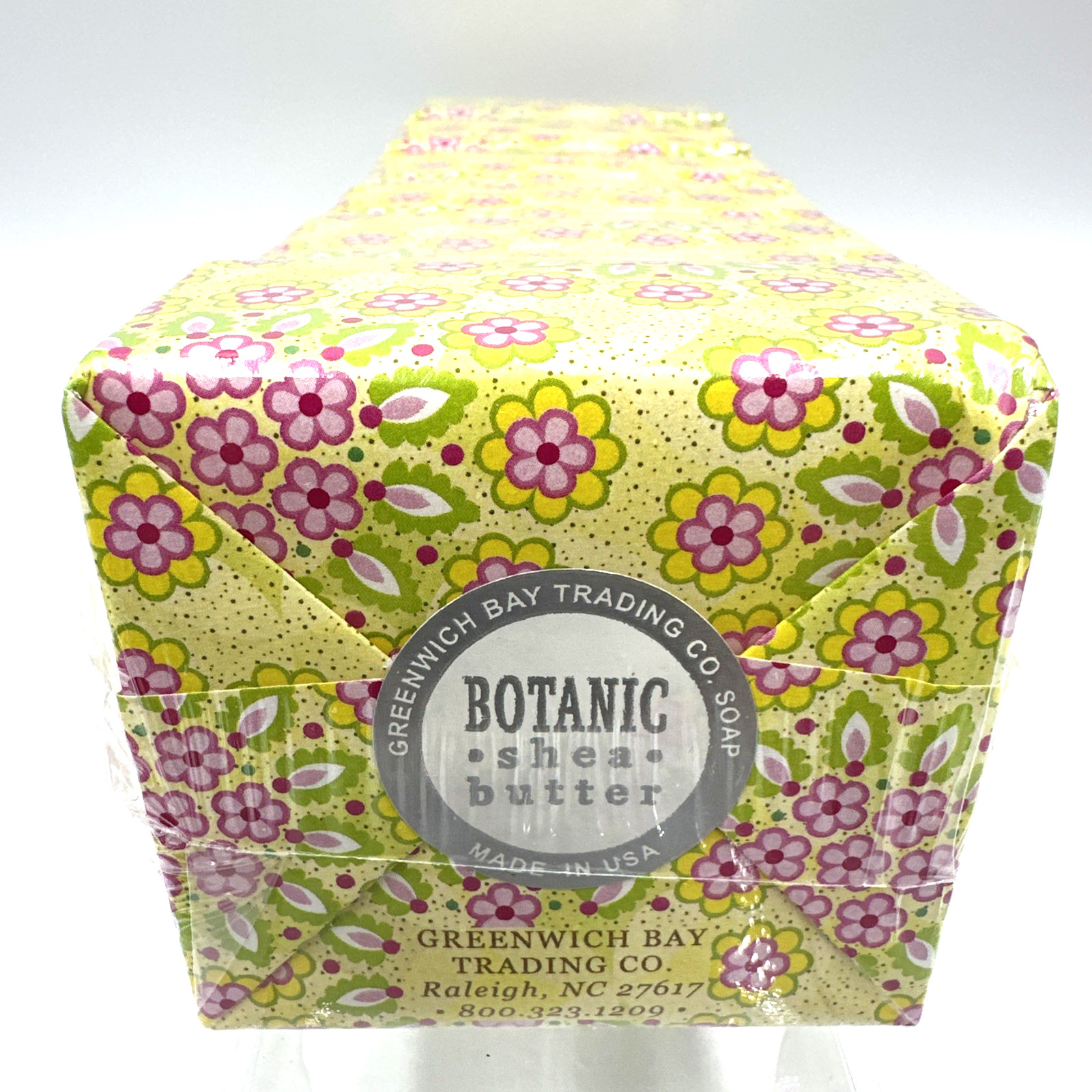 Greenwich Bay Lemon Verbena Shea Butter Soap Lot Of 6 Bars/6.35oz Each